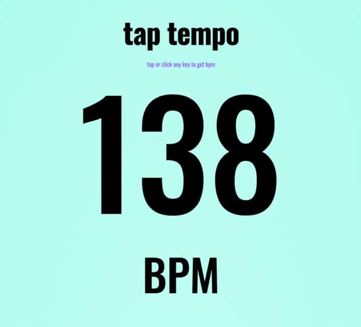 Tap Tempo BPM Finder