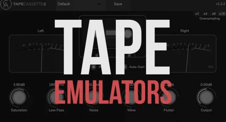 Best Free Tape Emulator VST Plugins