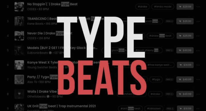 What Are Type Beats Instrumentals