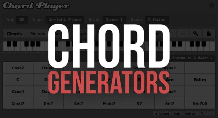 free online guitar chord progression generator