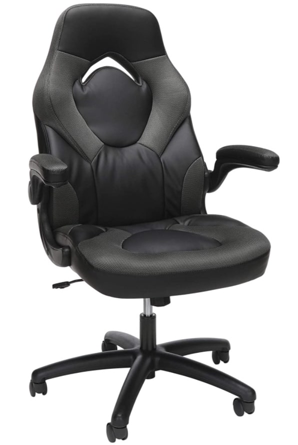 OFM ESS Collection Racing Style Bonded Leather Gaming Chair