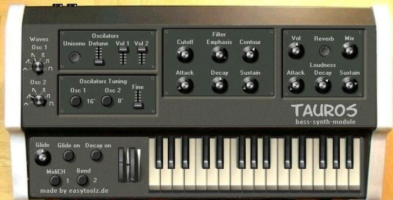 Easy-tauros VST Plugin by easytoolz