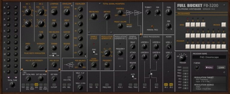 FB-3200 VST Plugin by Full Bucket Music