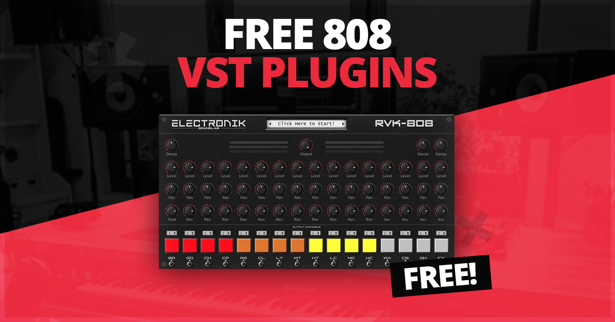 20 FREE 808 VST Plugins For 2024 20 free 808 vst plugins for 2024