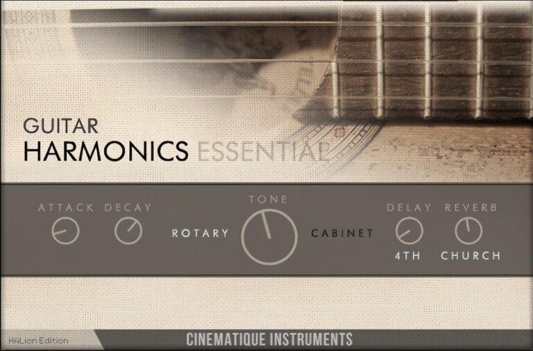 Guitar Harmonics VST Plugin by Steinberg