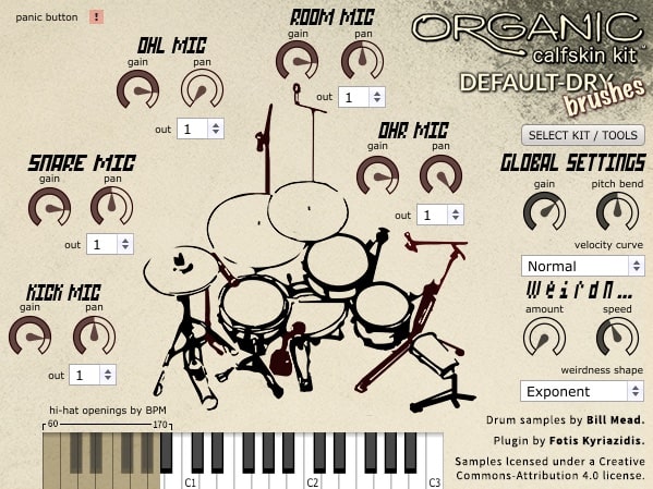 Organic Calfskin Kit VST Plugin