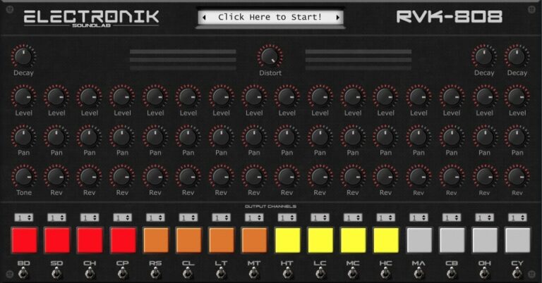 RVK-808 VST Plugin by Electronik Sound Lab