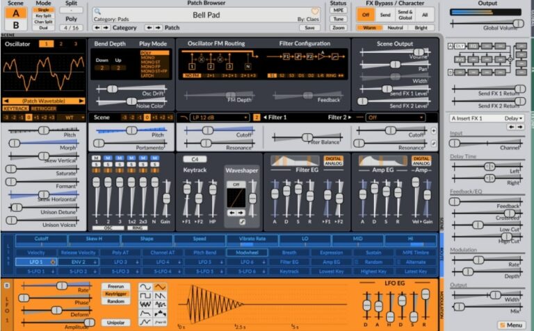 Surge XT VST Plugin by Claes Johanson