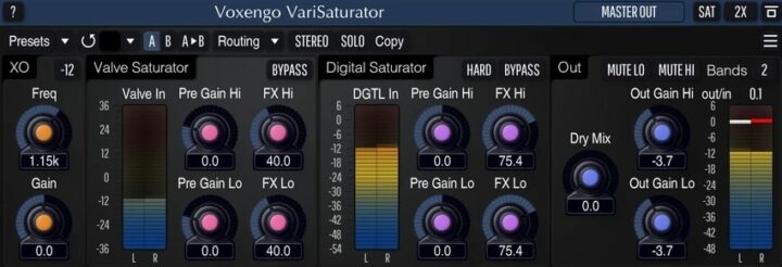 Voxengo VariSaturator  | Free Saturation VST Plugin