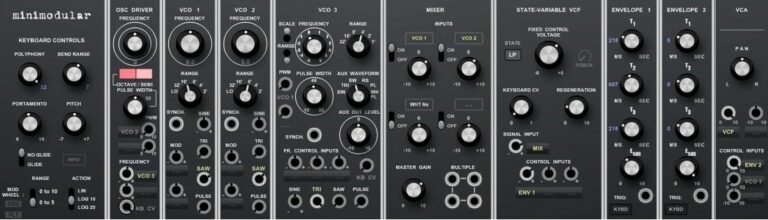 Minimodular VST Plugin by KBplugs