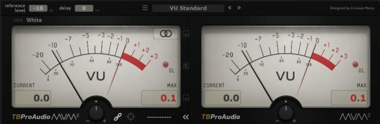 mvMeter2 VST Plugin by TBProAudio