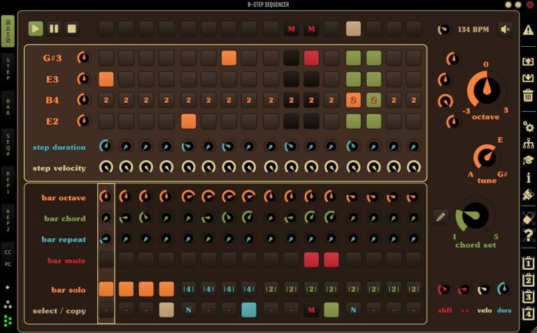 B-Step Sequencer VST Plugin by Monoplugs