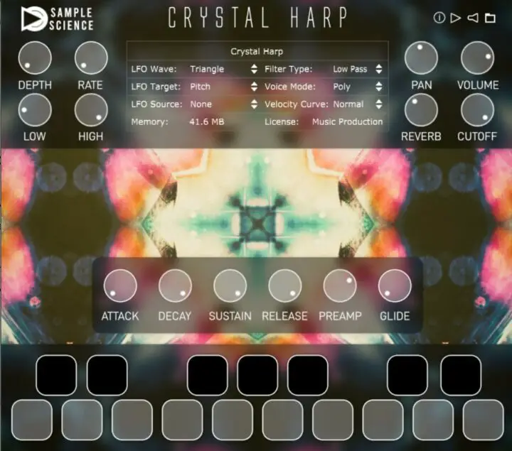 Crystal Harp