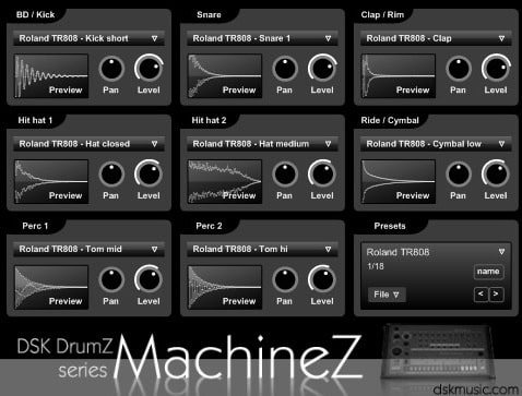DSK DrumZ MachineZ