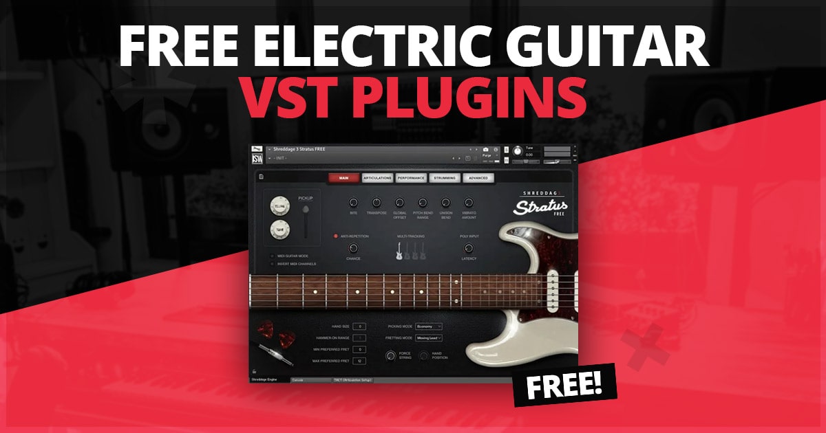 25 FREE Electric Guitar VST Plugins For 2024!