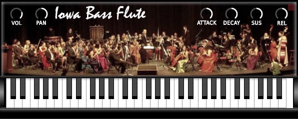 Iowa Bass Flute