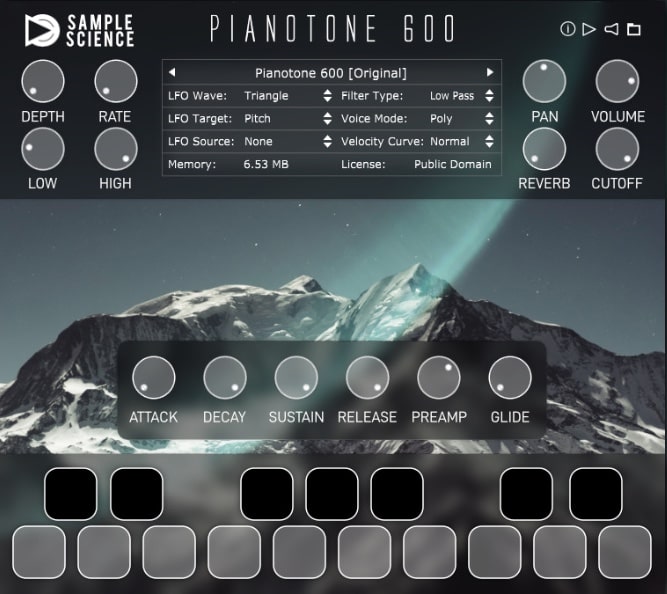 Pianotone 600