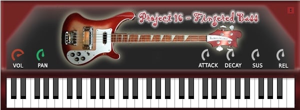 Project16 Fingered Bass VST Plugin