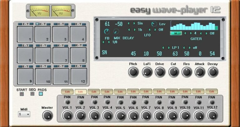 Easy-wave-player 12 VST Plugin by easytoolz
