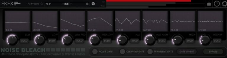 Noise Bleach VST Plugin by FKFX