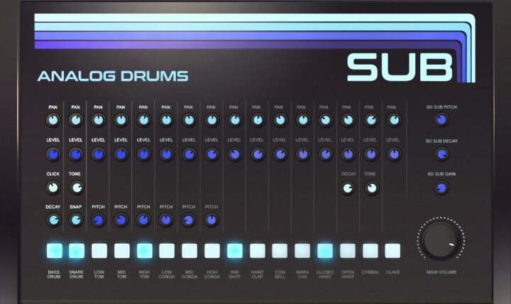 Analog Drums | Drum Machine Plugin