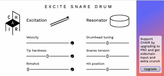 Exc!te Snare Drum