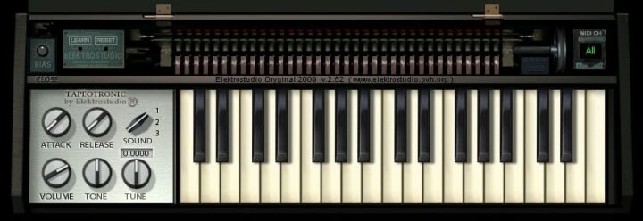 Tapeotronic | Mellotron Virtual Instrument