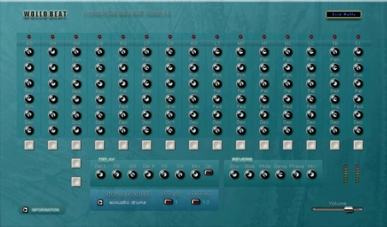 Wollo Beat VST Plugin by Erik Wollo