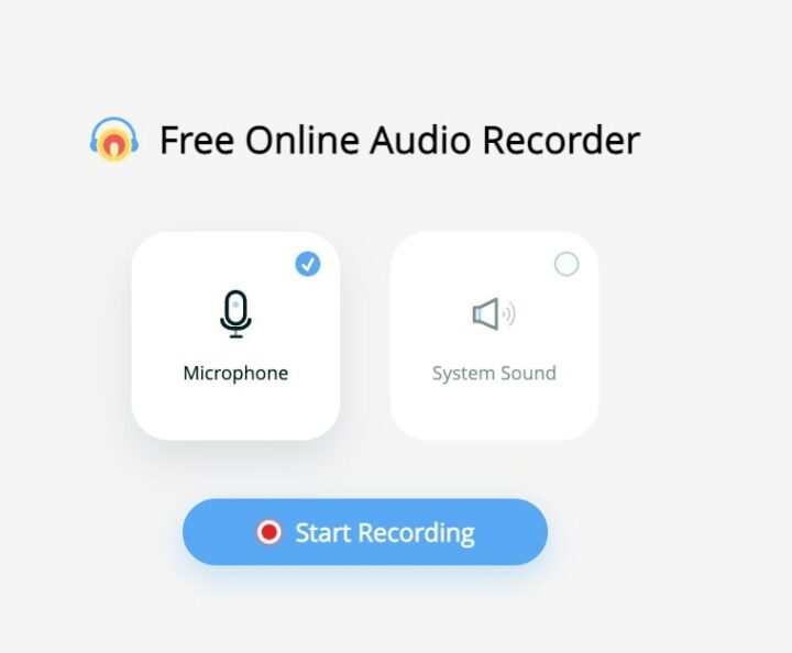 Apowersoft Free Audio Recorder Online