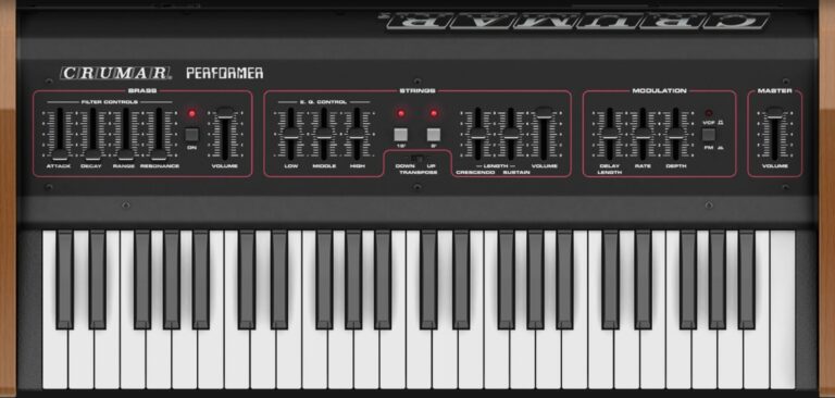 Performer Free VST Plugin by Crumar