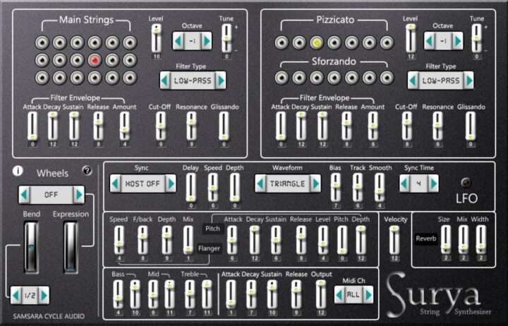 Surya String Synthesizer