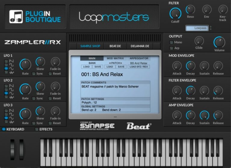 Zampler VST Plugin by Zampler