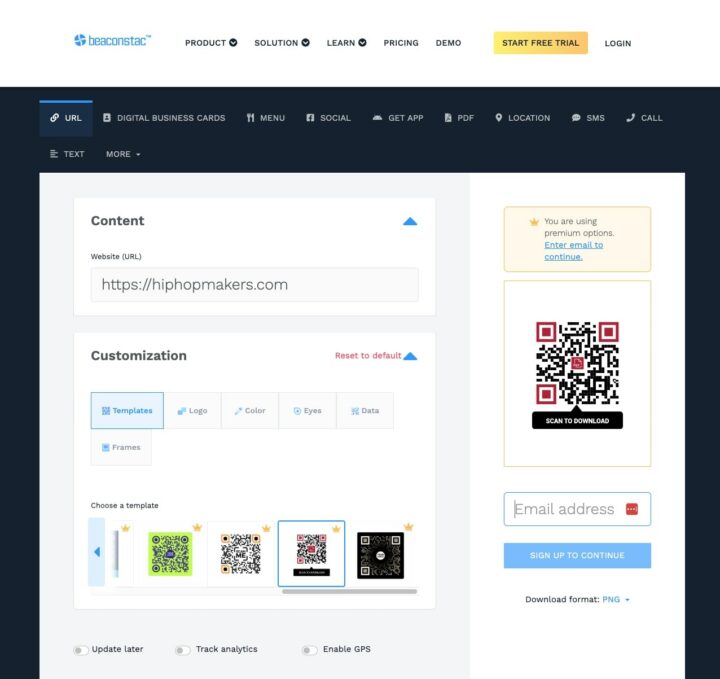 Beaconstac Qr Code Generator Software