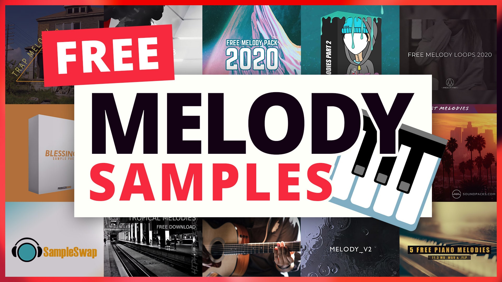 10,000 Free Melody Loops & Melody Loops Packs [2024]