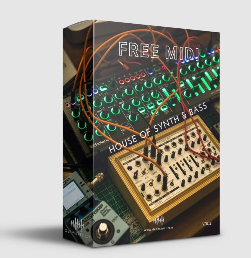 House Of Synth And Bass Midi Pack Vol 2