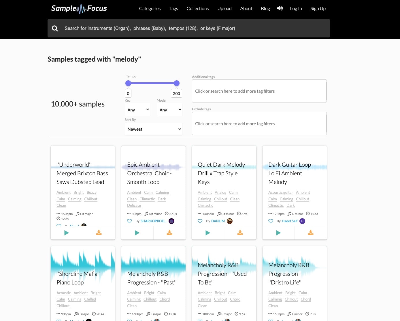 10,000 Free Melody Loops & Melody Loops Packs