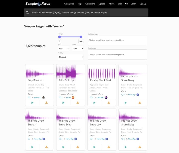 Sample Focus | The Best Snare Samples Online