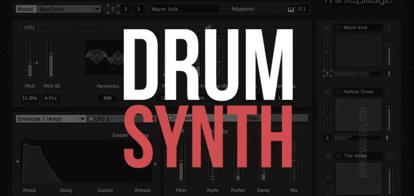 Best Free Drum Synth VST Plugins