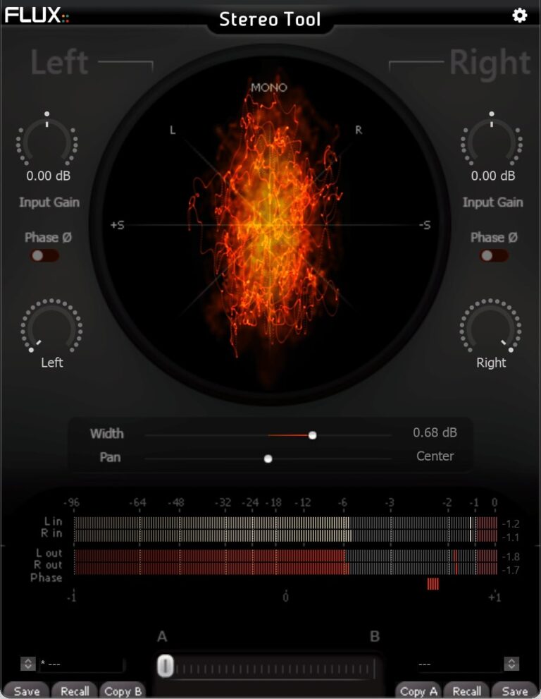 Flux Stereo Tool VST Plugin by Flux
