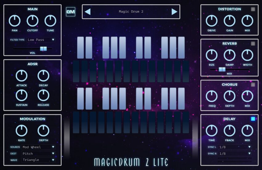 MagicDrum 2 Lite By Quiet Music