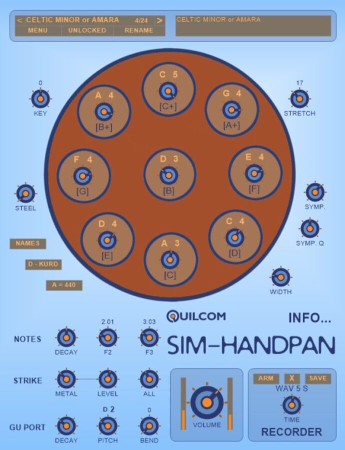 Sim Handpan | Handpan VST Software