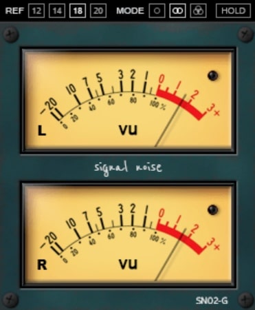 SN02 G VU Meter