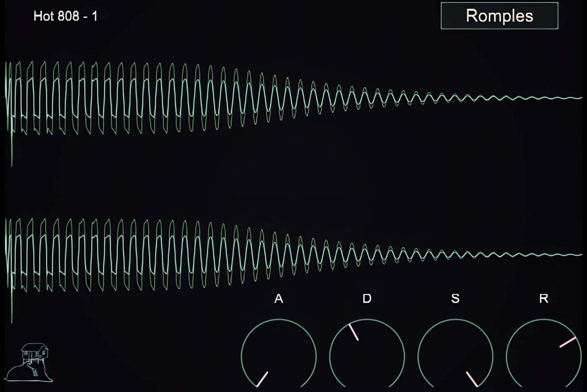 808-ROMpler FREE Bass Drum VST Plugin ( Windows & Mac )