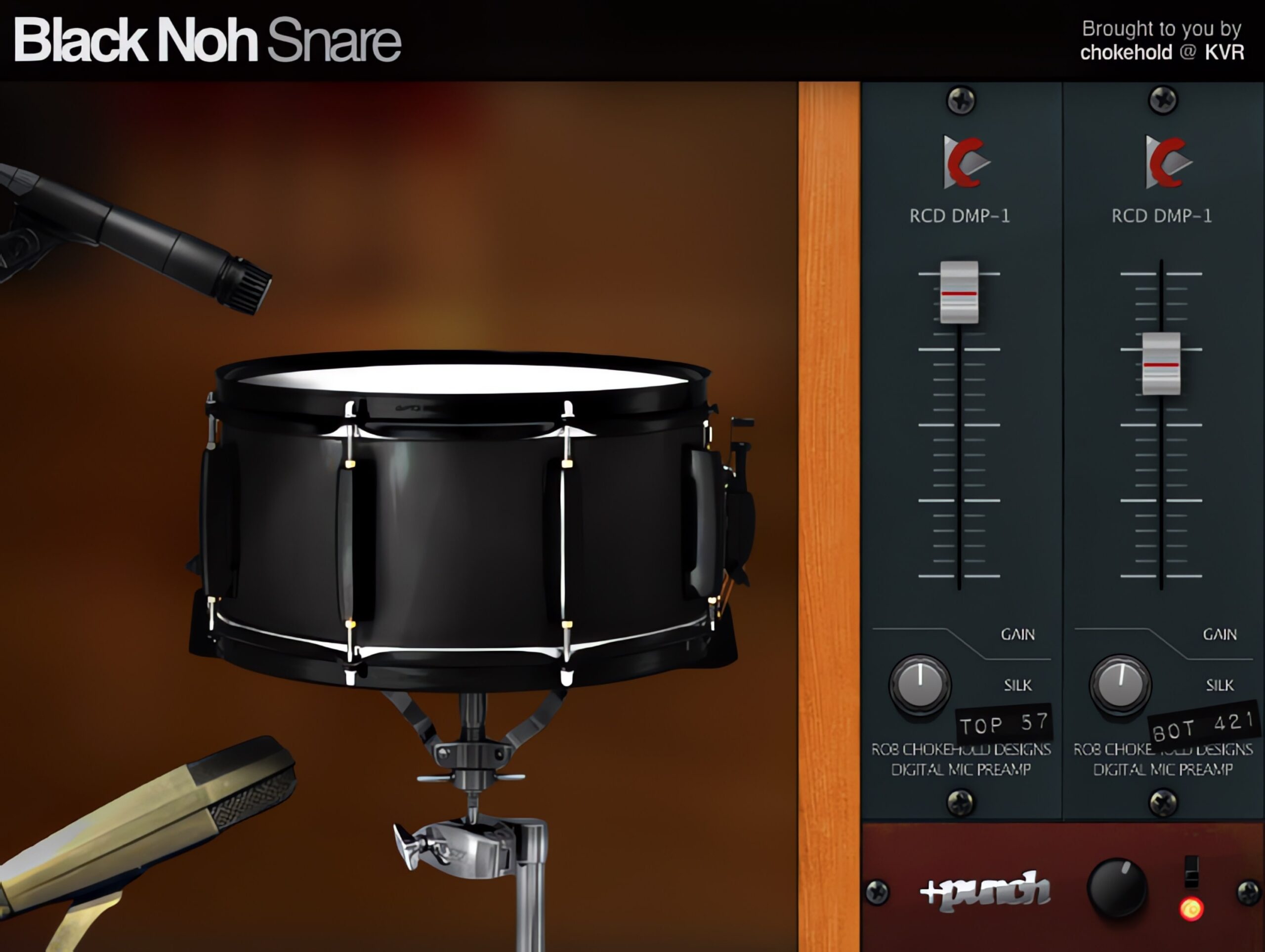 Black Noh Snare VST Plugin By Chokehold