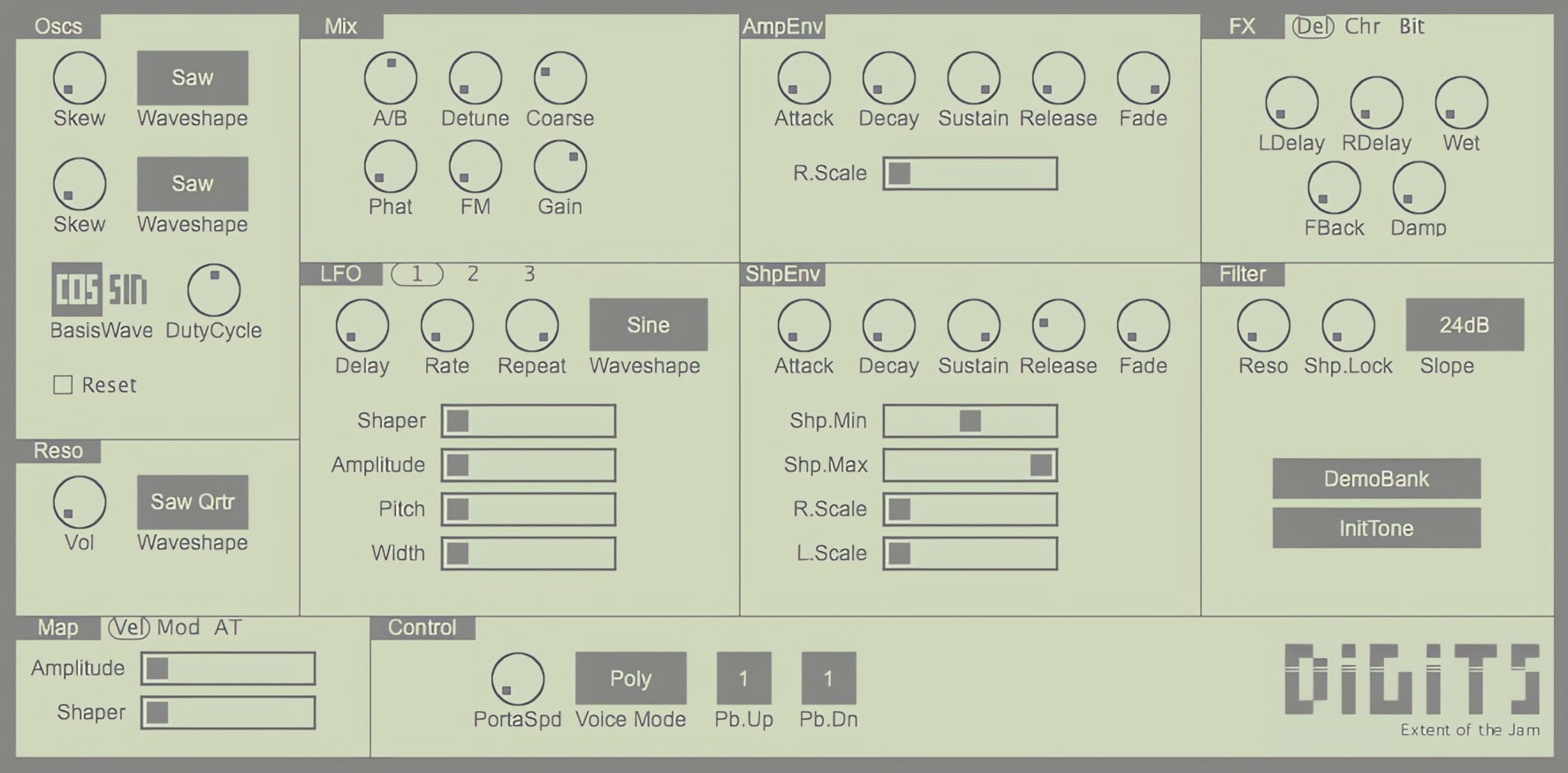 Digits VST Plugin By Louis Gorenfeld