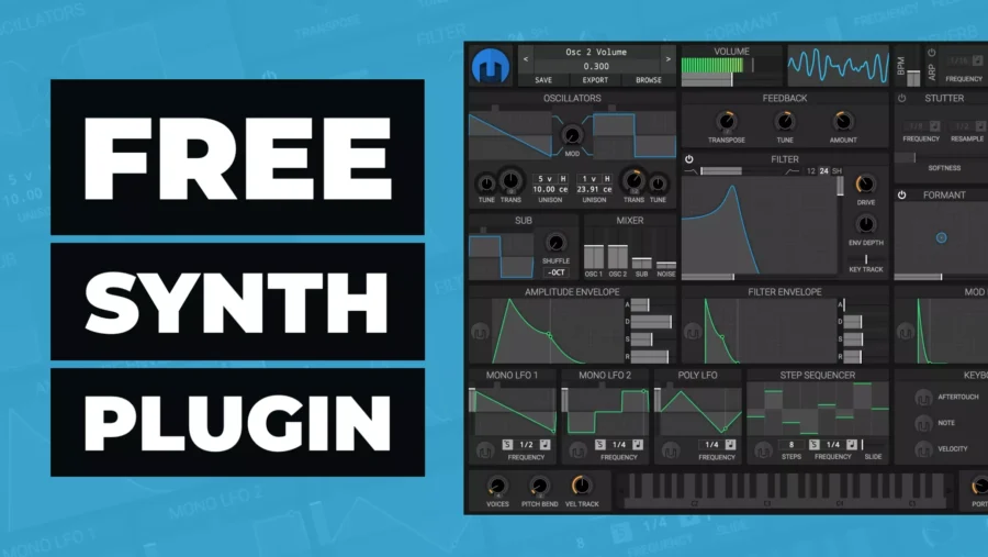 Helm Synth VST w/ 125+ FREE Presets (Windows & Mac)