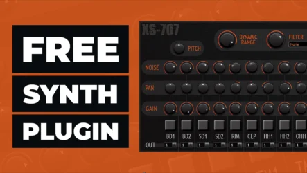 Free XS 707 VST Plugin By 12Bitz