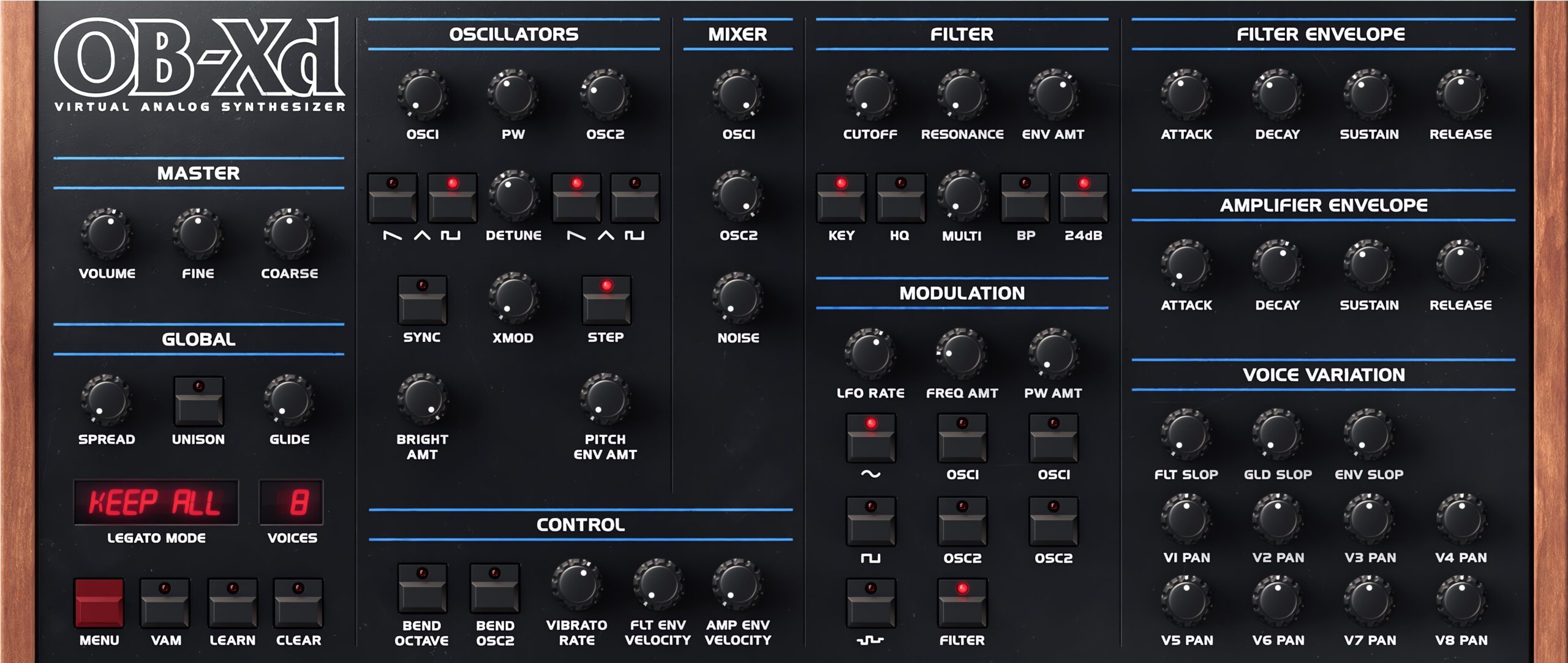 OB Xd VST Plugin By DiscoDSP