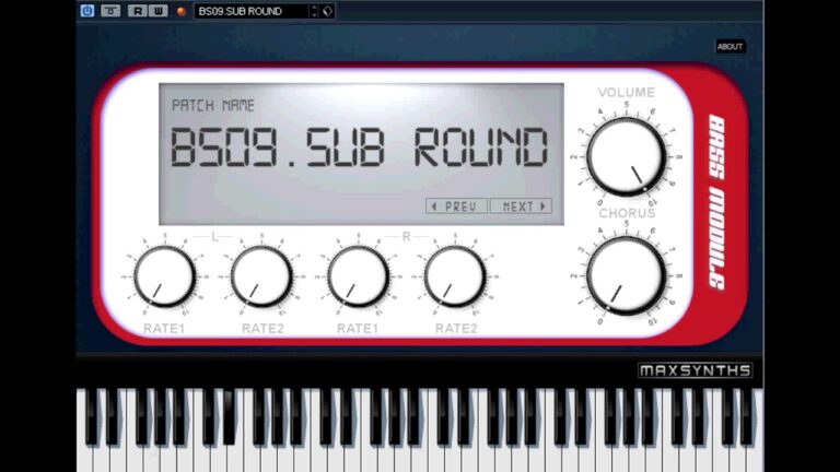 Bass Module VST Plugin by MaxSynths