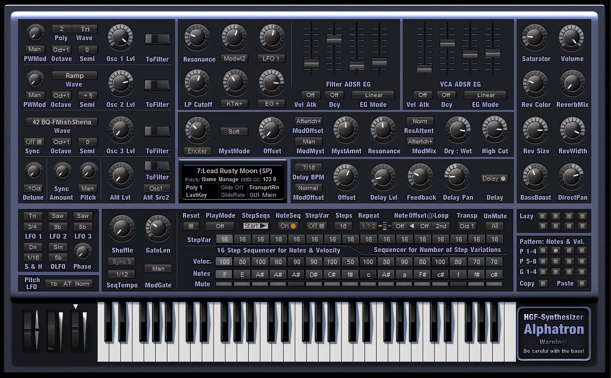 Alphatron VST Plugin By HG Fortune